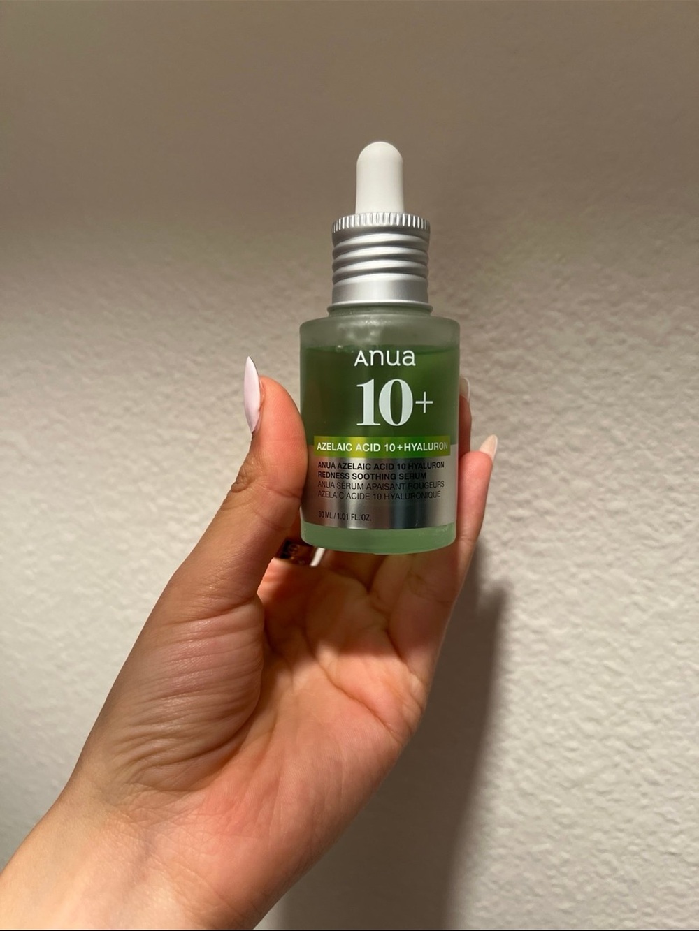10+ Azelaic Acid 10% + Hyaluronic Soothing Serum - Green